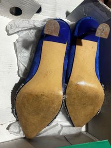 royal blue footwear