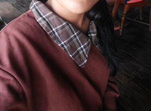 Checked Crop top