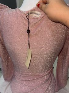 Sparkly Puff Sleeve Top