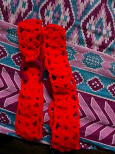 Handmade Crochet Headbands - Set of 5