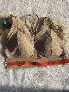 Comfortable Beige Bra