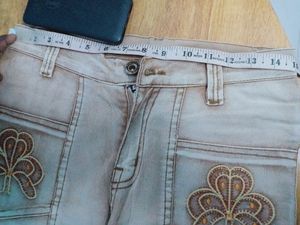 embroidery jean