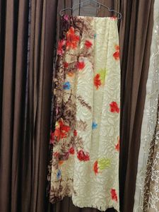 Floral Print Scarf