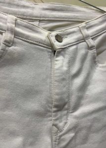White Flare Jeans