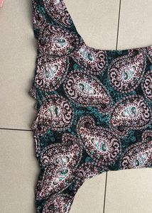Paisley Print Top