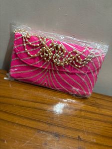 Magenta Pink Clutch