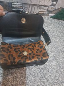 Patchwork Crossbody with gucci dust bag