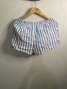 Cute Striped Pajama Shorts