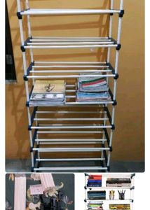 Multipurpose 5-Tier Storage Shelf Rack