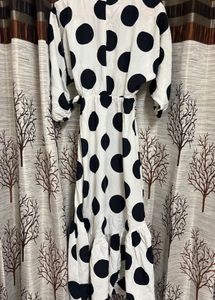 H&amp;M Chic Polka Dot Wrap Dress