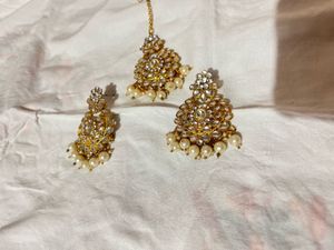 ✨ Elegant Kundan Bridal Jewelry Set ✨