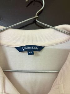 Allen Solly Light Pink Polo Shirt for Women