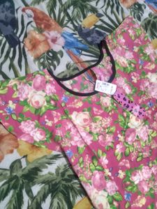 Vibrant Floral Print Top