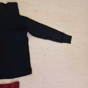 Cottswool High Neck Kids Thermal Tee - Set