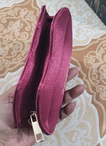 Beautiful Maroon Small Sling Wallet