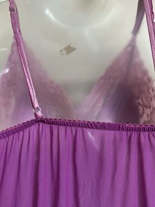 Purple Lace Nightgown