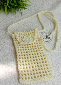 Crochet Mobile Net Pouch