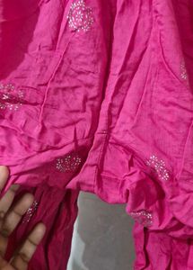 Pink Ethnic Salwar Pants