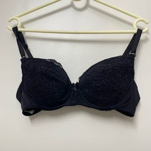Wired Dark Blue Bra
