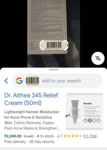 Dr. Althea 345 Relief Cream