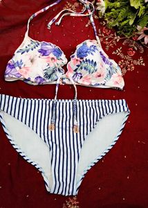 Floral Bikini Top with brief
