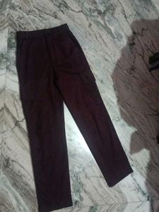 Cargo Trousers Classic Burgundy