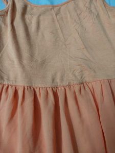 combo Floral &amp; Orange Tank Dresses