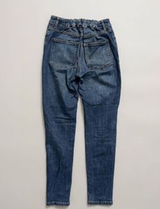 M&amp;S High-Waist Blue Wash Denim Jeans