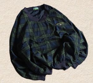 Checkered Vintage Pullover Top
