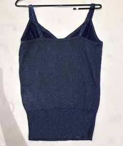 Sparkly Blue Camisole Top