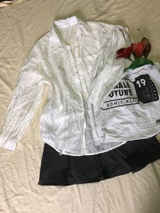 Summer White Shirt