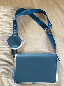 Stylish Blue Caprese Crossbody Bag