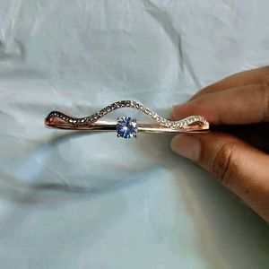 Elegant Rose Gold Anti tarnish Bangle Bracelet