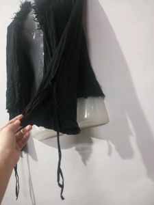 Very Beautiful Black Shrug Jacket