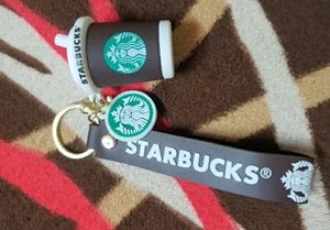Starbucks Cup 3d Silicon Keychain