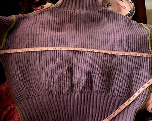 Two-Tone Korean Knit Pullover