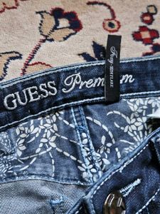 Guess Embellished y2k Flared Jeans
