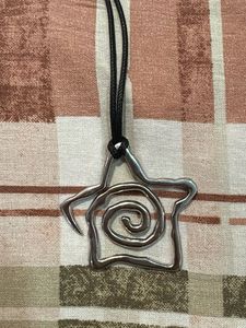 Unique Spiral Pendant Necklace