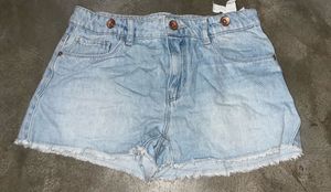 Zara Girls Denim Shorts 13/14 Yrs Old