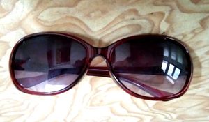 Red Framed Sunglasses