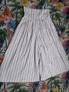 Striped Wide-Leg Jumpsuit