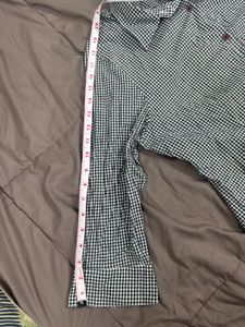 Classic Gingham Button-Up Shirt