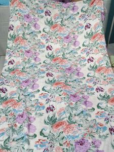 flowered mattress cover with 🆓 blanket