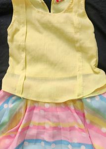 Beautiful Baby Skirt and Top For Babies 3-9 Months