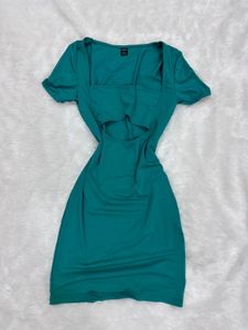 DIWALI SALE Green Cutout Pinterest Mini Dres