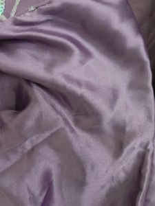 Beautiful Lavender Satin Skirt