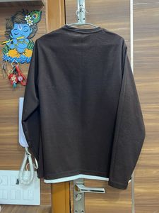 Brown Long Sleeve Top