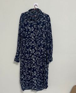 Navy Floral Tunic top