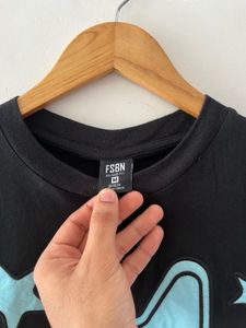 Graphic T-Shirt with Star Design