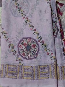 Beautiful Floral Print Saree